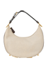 Fendigraphy Small Hobo Bag, &pound;995, Handbags, Beige/Brown, Canvas, Back view